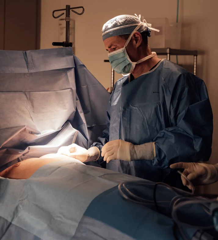 Dr. Golger in the Surgery Suite | Plastic Surgery Scottsdale | gynecomastia
